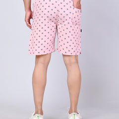 Men’s Premium Boxer Printed Boxer Shorts  – Baby Pink