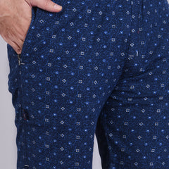 Men’s Premium Boxer Printed Boxer Shorts – Blue-1