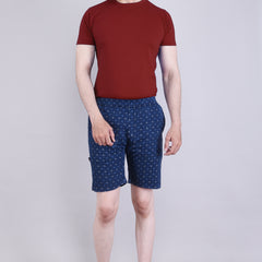 Men’s Premium Boxer Printed Boxer Shorts – Blue-1