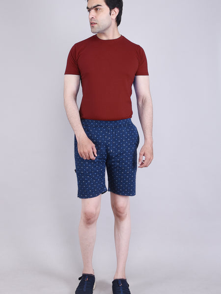 Men’s Premium Boxer Printed Boxer Shorts – Blue-1