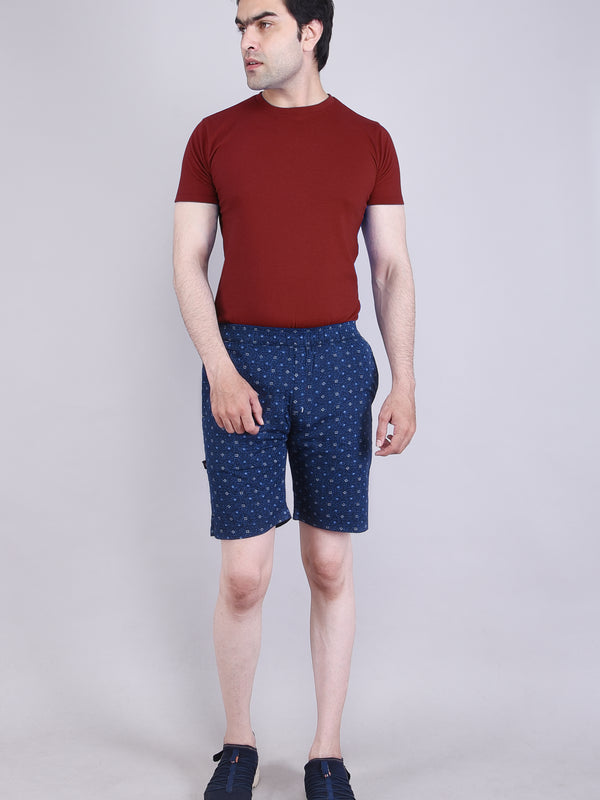 Men’s Premium Boxer Printed Boxer Shorts – Blue-1