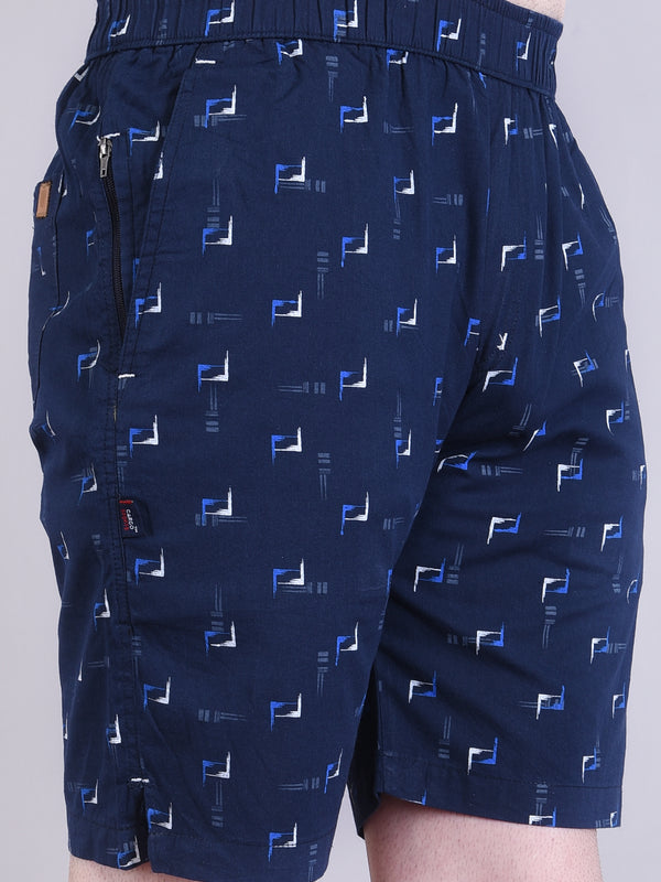 Men’s Premium Boxer Printed Boxer Shorts – Blue-2