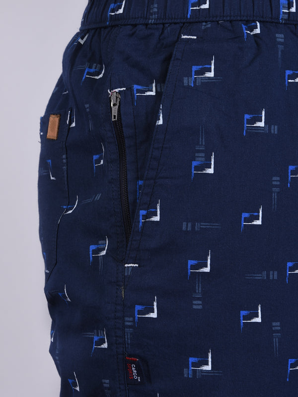 Men’s Premium Boxer Printed Boxer Shorts – Blue-2