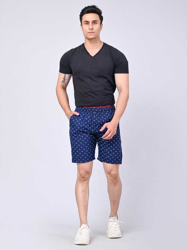 Men’s Premium Boxer Printed Boxer Shorts – Blue-3