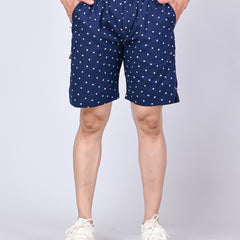 Men’s Premium Boxer Printed Boxer Shorts  – Blue-4