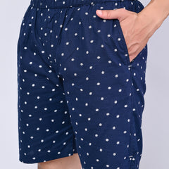 Men’s Premium Boxer Printed Boxer Shorts  – Blue-4