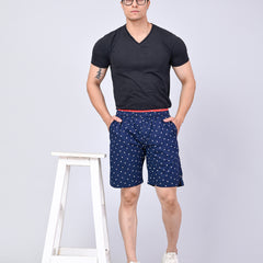 Men’s Premium Boxer Printed Boxer Shorts  – Blue-4