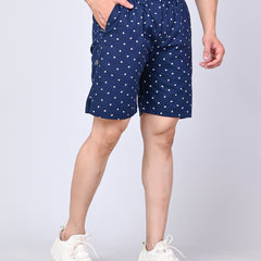 Men’s Premium Boxer Printed Boxer Shorts  – Blue-4