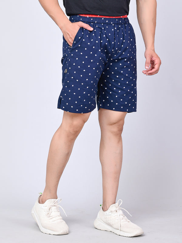 Men’s Premium Boxer Printed Boxer Shorts  – Blue-4