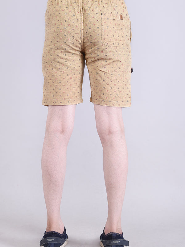 Men’s Premium Boxer Printed Boxer Shorts  – Cream