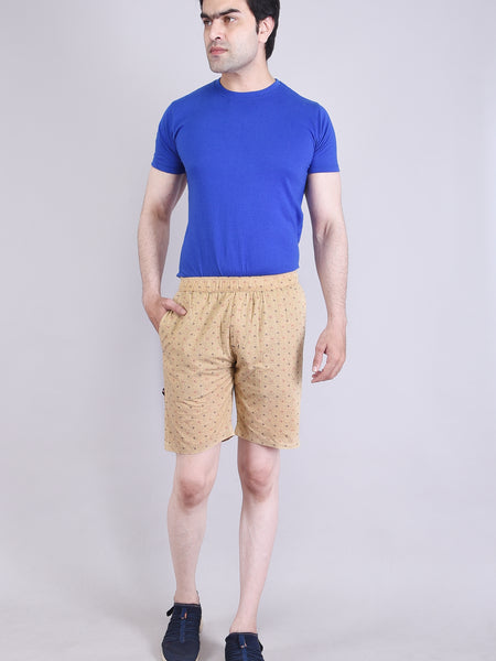 Men’s Premium Boxer Printed Boxer Shorts  – Cream