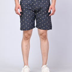 Men’s Premium Boxer Printed Boxer Shorts – Dark Gray