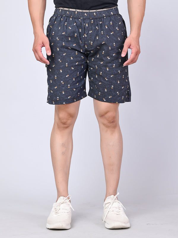Men’s Premium Boxer Printed Boxer Shorts – Dark Gray