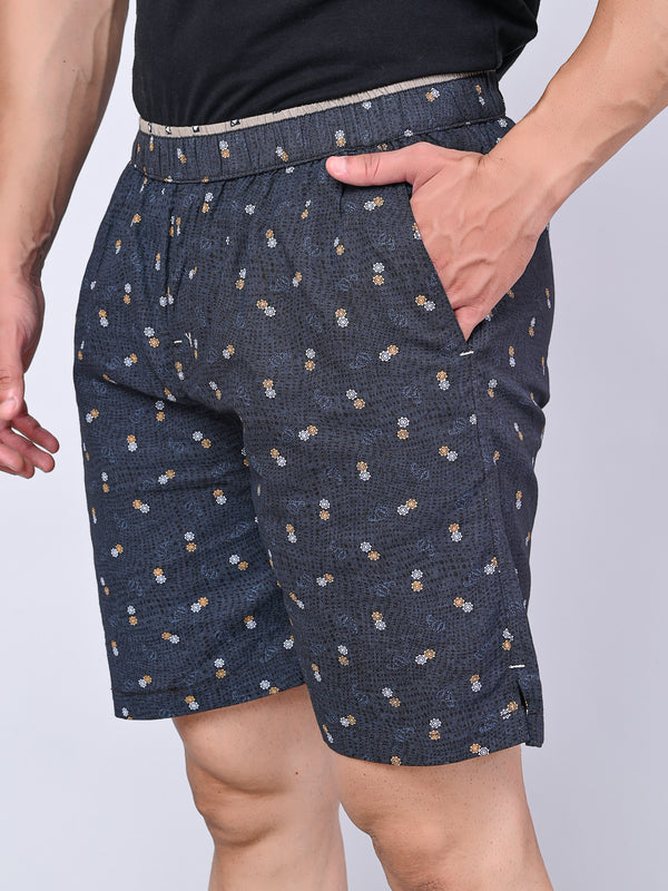 Men’s Premium Boxer Printed Boxer Shorts – Dark Gray