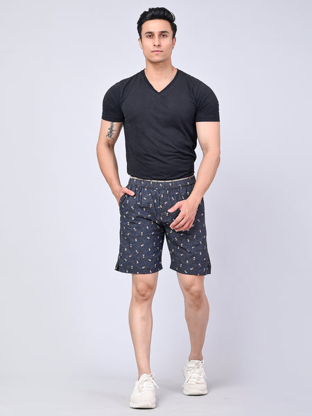 Men’s Premium Boxer Printed Boxer Shorts – Dark Gray