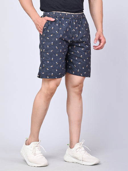 Men’s Premium Boxer Printed Boxer Shorts – Dark Gray