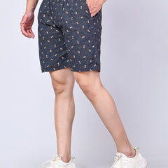 Men’s Premium Boxer Printed Boxer Shorts – Dark Gray