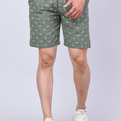 Men’s Premium Boxer Printed Boxer Shorts  – Green