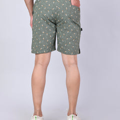 Men’s Premium Boxer Printed Boxer Shorts  – Green