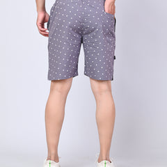 Men’s Premium Boxer Printed Boxer Shorts – Light Gray