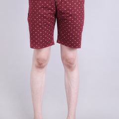 Men’s Premium Boxer Printed Boxer Shorts – Maroon
