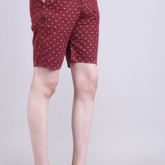 Men’s Premium Boxer Printed Boxer Shorts – Maroon