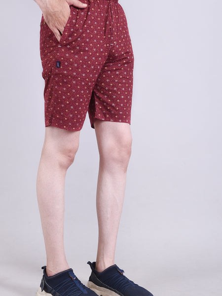 Men’s Premium Boxer Printed Boxer Shorts – Maroon