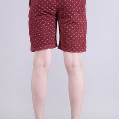 Men’s Premium Boxer Printed Boxer Shorts – Maroon