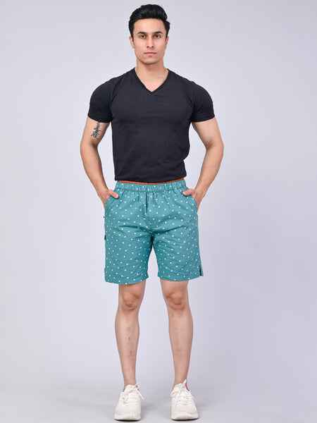 Men’s Premium Boxer Printed Boxer Shorts – Rama Green