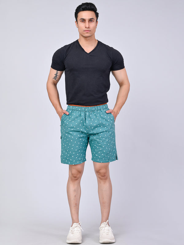 Men’s Premium Boxer Printed Boxer Shorts – Rama Green