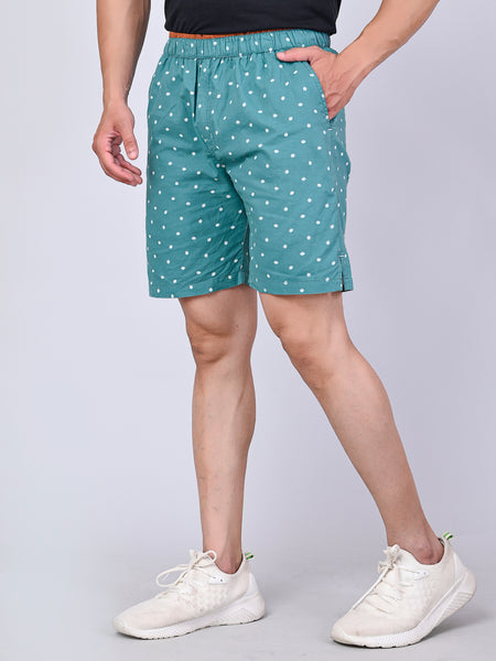 Men’s Premium Boxer Printed Boxer Shorts – Rama Green