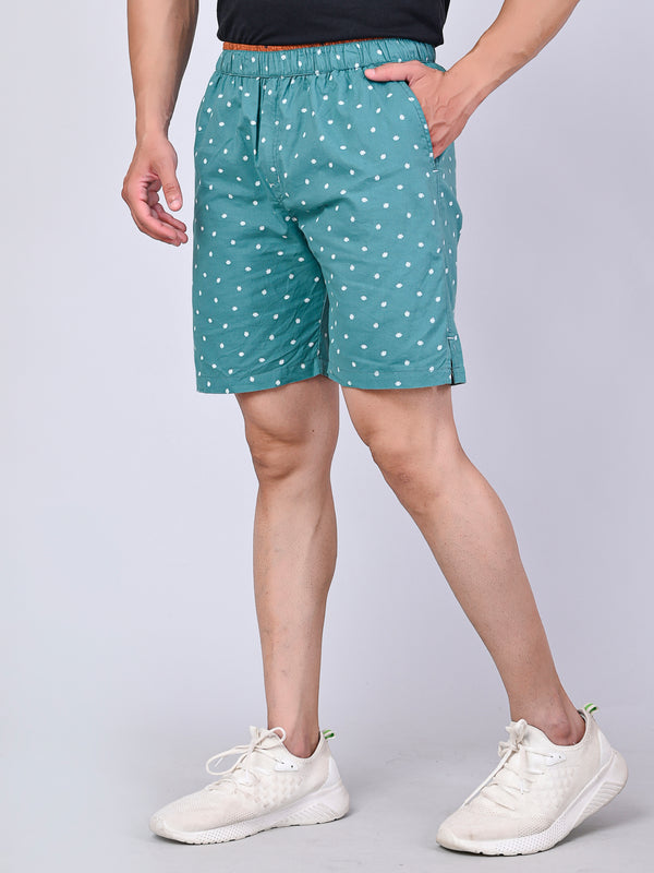 Men’s Premium Boxer Printed Boxer Shorts – Rama Green