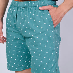 Men’s Premium Boxer Printed Boxer Shorts – Rama Green