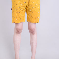 Men’s Premium Boxer Printed Boxer Shorts – Yellow