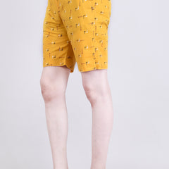 Men’s Premium Boxer Printed Boxer Shorts – Yellow