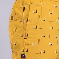 Men’s Premium Boxer Printed Boxer Shorts – Yellow