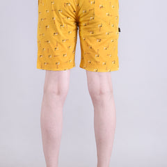 Men’s Premium Boxer Printed Boxer Shorts – Yellow