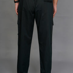 Men’s Solid Slim-Fit Cargo Pants