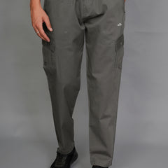 Men’s Solid Slim-Fit Cargo Pants