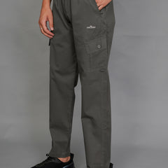 Men’s Solid Slim-Fit Cargo Pants
