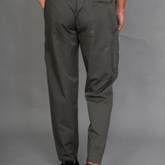 Men’s Solid Slim-Fit Cargo Pants