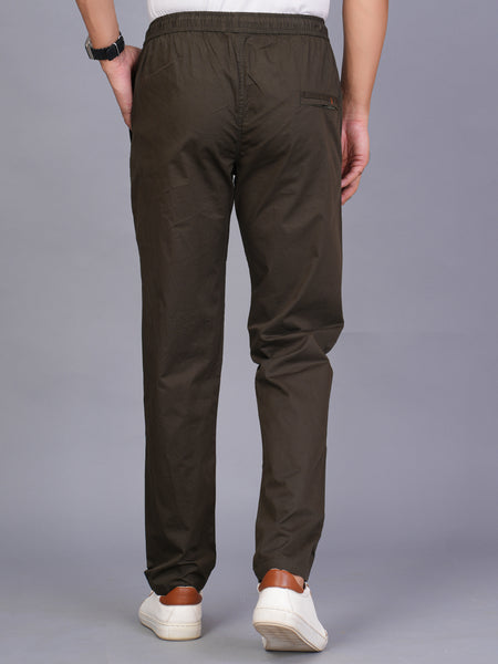 Men’s Premium Track Pants  – Dark Brown