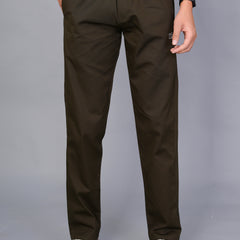 Men’s Premium Track Pants Comfort-Fit Athletic Trousers – DARK GREEN