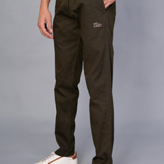 Men’s Premium Track Pants Comfort-Fit Athletic Trousers – DARK GREEN