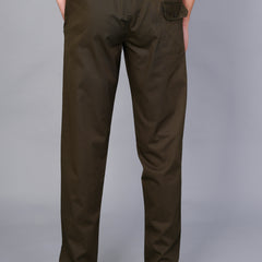 Men’s Premium Track Pants Comfort-Fit Athletic Trousers – DARK GREEN