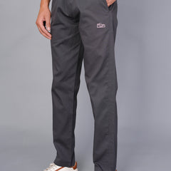 Men’s Premium Track Pants Comfort-Fit Athletic Trousers – DARK GRAY