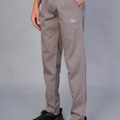 Men’s Premium Track Pants Comfort-Fit Athletic Trousers – Gray