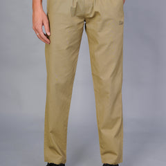 Men’s Premium Track Pants Comfort-Fit Athletic Trousers – Khaki