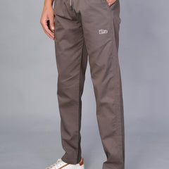 Men’s Premium Track Pants Comfort-Fit Athletic Trousers – Light Brown