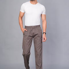 Men’s Premium Track Pants Comfort-Fit Athletic Trousers – Light Brown